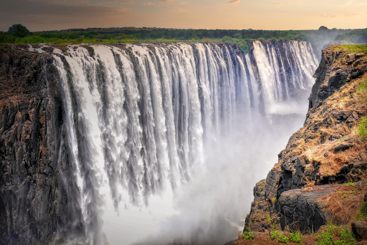 Victoria Falls Zambia waterfall